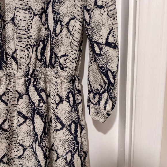 CALS Snakeskin Print Drawstring Dress - Picture 10 of 10